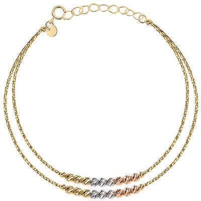 Valeria Armband 89131545 585er Gelbgold, 585er Weißgold, 585er Roségold Valeria Armband 89131545 585er Gelbgold, 585er Weißgold, 585er Roségold