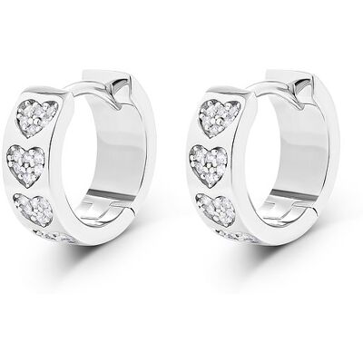 JETTE Creolen TRUE LOVE 89137292 925er Silber, recycelt JETTE Creolen TRUE LOVE 89137292 925er Silber, recycelt