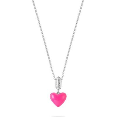 JETTE Kette SUMMER LOVE 89137519 925er Silber, recycelt, Emaille JETTE Kette SUMMER LOVE 89137519 925er Silber, recycelt, Emaille