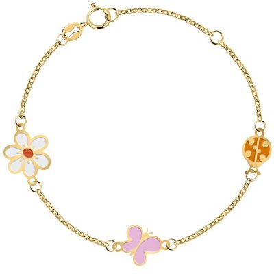 FAVS Little Friends Armband 89149428 375er Gelbgold FAVS Little Friends Armband 89149428 375er Gelbgold