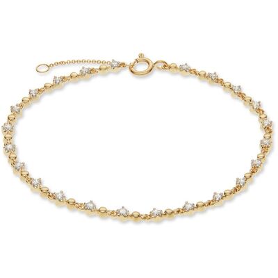 Valeria Armband 89170796 585er Gelbgold, 585er Weißgold Valeria Armband 89170796 585er Gelbgold, 585er Weißgold