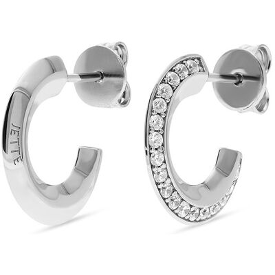 JETTE Creolen SWING 2.0 89193442 925er Silber, recycelt JETTE Creolen SWING 2.0 89193442 925er Silber, recycelt