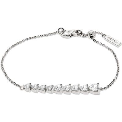 JETTE Armband LOVE DIAMOND 89193525 925er Silber, recycelt JETTE Armband LOVE DIAMOND 89193525 925er Silber, recycelt