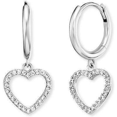 Engelsrufer Ohrhänger ERE-HEARTSHINY-ZI-CR 925er Silber Engelsrufer Ohrhänger ERE-HEARTSHINY-ZI-CR 925er Silber