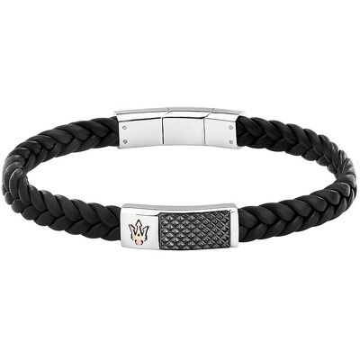 Maserati Armband JM424AVE26 Edelstahl, Leder Maserati Armband JM424AVE26 Edelstahl, Leder