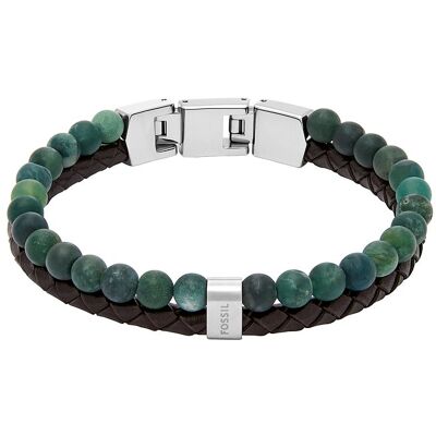 Fossil Armband JEWELRY JF04854040 Leder, Edelstahl Fossil Armband JEWELRY JF04854040 Leder, Edelstahl