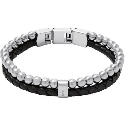 Fossil Armband JEWELRY JF04855040 Leder, Edelstahl Fossil Armband JEWELRY JF04855040 Leder, Edelstahl