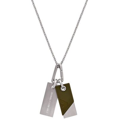 Emporio Armani Kette EGS3179040 Edelstahl, Silikon Emporio Armani Kette EGS3179040 Edelstahl, Silikon