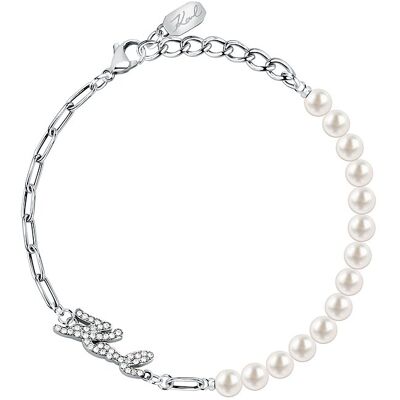 Karl Lagerfeld Armband Pearl KLAYR08 Edelstahl Karl Lagerfeld Armband Pearl KLAYR08 Edelstahl