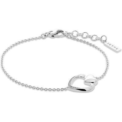 JETTE Armband HEARTS 89207961 925er Silber, recycelt JETTE Armband HEARTS 89207961 925er Silber, recycelt