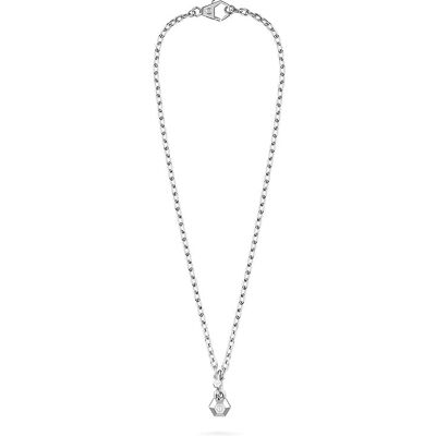 Philipp Plein Kette PJPEA04NU Edelstahl, recycelt, Edelstahl, recycelt Philipp Plein Kette PJPEA04NU Edelstahl, recycelt, Edelstahl, recycelt