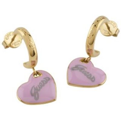 Guess Ohrhänger JUBE05151JW-YGPK Edelstahl Guess Ohrhänger JUBE05151JW-YGPK Edelstahl