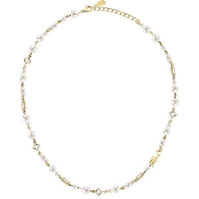 Karl Lagerfeld Kette Pearl KLAYR17 Edelstahl, Perle Karl Lagerfeld Kette Pearl KLAYR17 Edelstahl, Perle