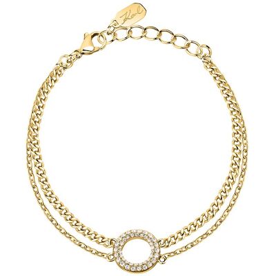 Karl Lagerfeld Armband Crystals KLAYC56 Edelstahl Karl Lagerfeld Armband Crystals KLAYC56 Edelstahl