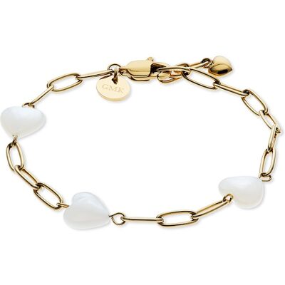 Guido Maria Kretschmer Armband PUFFY HEARTS MOP 89219642 Edelstahl Guido Maria Kretschmer Armband PUFFY HEARTS MOP 89219642 Edelstahl