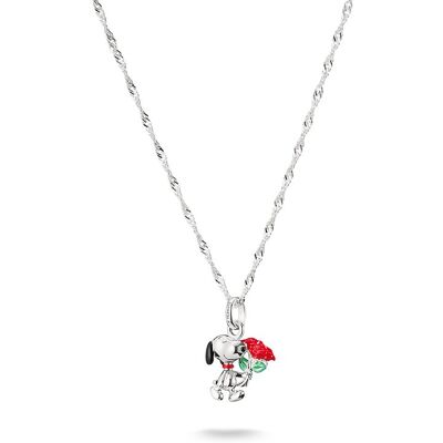 Thomas Sabo Kette Peanuts KE2353-664-7-L45V 925er Silber, Emaille Thomas Sabo Kette Peanuts KE2353-664-7-L45V 925er Silber, Emaille