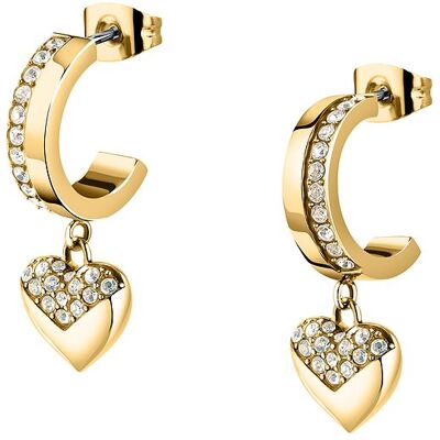 Karl Lagerfeld Ohrhänger Pave Amour KLBJW07 Edelstahl Karl Lagerfeld Ohrhänger Pave Amour KLBJW07 Edelstahl