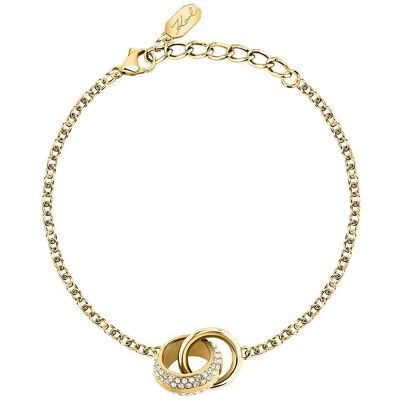 Karl Lagerfeld Armband Bond Pave KLBJY07 Edelstahl Karl Lagerfeld Armband Bond Pave KLBJY07 Edelstahl