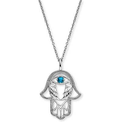 Engelsrufer Kette ERN-HAND-EYE-ZIBL 925er Silber, Farbstein Engelsrufer Kette ERN-HAND-EYE-ZIBL 925er Silber, Farbstein