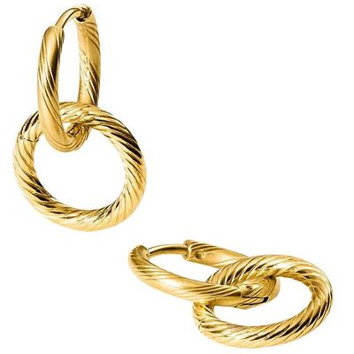 Purelei Creolen Core Collection Earring-KiiElua-Gold Edelstahl Purelei Creolen Core Collection Earring-KiiElua-Gold Edelstahl