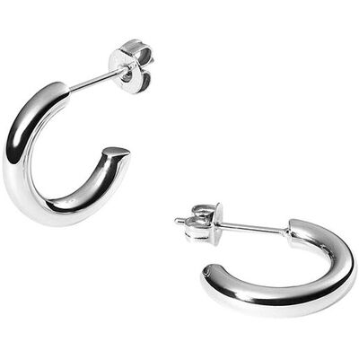Purelei Creolen Core Collection 2149-Earring-Brave-Silver Edelstahl Purelei Creolen Core Collection 2149-Earring-Brave-Silver Edelstahl