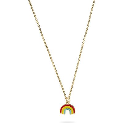 FAVS Kinderkette 89231265 925er Silber, Emaille FAVS Kinderkette 89231265 925er Silber, Emaille