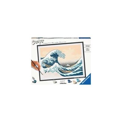 Ravensburger CreArt ART Collection - The Great Wave (Hokusai), Malen Ravensburger CreArt ART Collection - The Great Wave (Hokusai), Malen