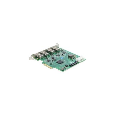 Delock PCI-E x4 Karte zu 4 x USB-A 5 Gbps Dual Channel, Schnittstellenkarte Delock PCI-E x4 Karte zu 4 x USB-A 5 Gbps Dual Channel, Schnittstellenkarte