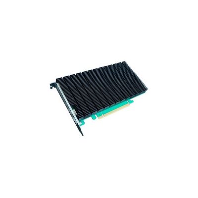HighPoint Rocket 1104 4x M.2 Port zu PCIe 3.0 x16 NVMe HBA, Schnittstellenkarte HighPoint Rocket 1104 4x M.2 Port zu PCIe 3.0 x16 NVMe HBA, Schnittstellenkarte
