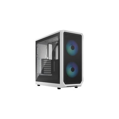 Fractal Design Focus 2 RGB White TG Clear Tint, Tower-Gehäuse Fractal Design Focus 2 RGB White TG Clear Tint, Tower-Gehäuse