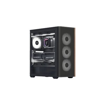 AeroCool D501A-G-BK-v2, Tower-Gehäuse AeroCool D501A-G-BK-v2, Tower-Gehäuse