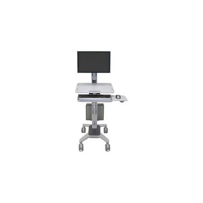 Ergotron WorkFit-C Single LD, mobiler Steh-Sitz Arbeitsplatz 24-198-055, Arbeitstisch Ergotron WorkFit-C Single LD, mobiler Steh-Sitz Arbeitsplatz 24-198-055, Arbeitstisch