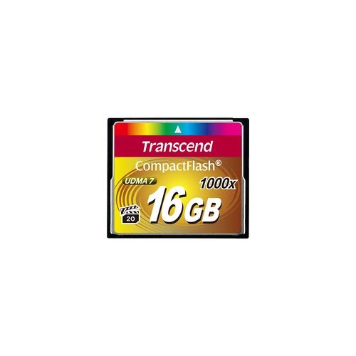 Transcend CompactFlash 1000 16 GB, Speicherkarte