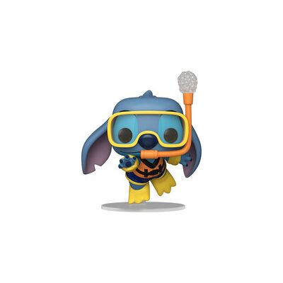 Funko Disney Lilo and Stitch Serie 4 Snorkeling Stitch Vinylfigur ca. 10,7 cm groß, Spielfigur Funko Disney Lilo and Stitch Serie 4 Snorkeling Stitch Vinylfigur ca. 10,7 cm groß, Spielfigur
