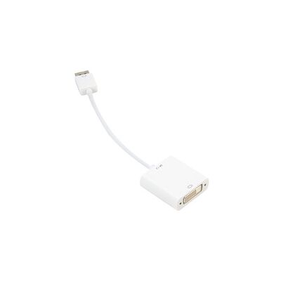 Sharkoon DisplayPort zu DVI-D Adapter - 15cm Weiß Sharkoon DisplayPort zu DVI-D Adapter - 15cm Weiß