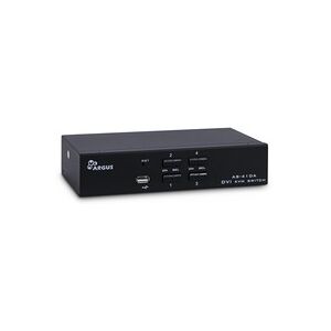 Inter-Tech KVM Switch AS-41DA DVI, KVM-Switch