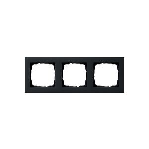 GIRA Abdeckrahmen dreifach, lackiert, matt, Kunststoff, Thermoplast, Unterputzmontage GIRA Abdeckrahmen dreifach, lackiert, matt, Kunststoff, Thermoplast, Unterputzmontage