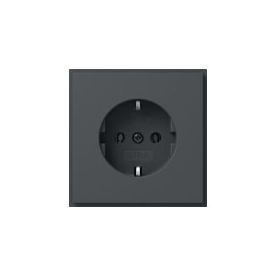 Gira TX-44 Anthrazit IP20 Steckdose Gira TX-44 Anthrazit IP20 Steckdose