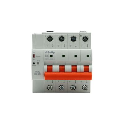 Shelly Pro 4CB C32, Sicherung Shelly Pro 4CB C32, Sicherung