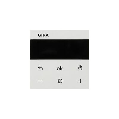 GIRA Raumtemperaturregler Bluetooth System 3000, Bedienung mit mobilem Endgerät, Typ 539403, Heizungsthermostat GIRA Raumtemperaturregler Bluetooth System 3000, Bedienung mit mobilem Endgerät, Typ 539403, Heizungsthermostat