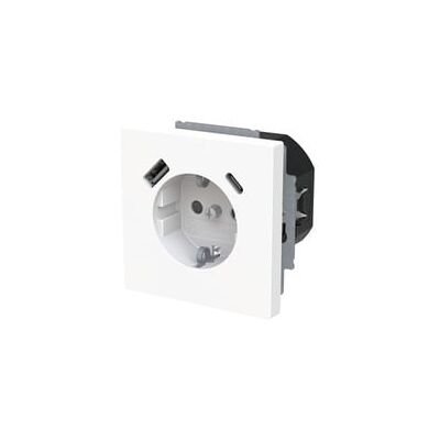 BUSCH-JAEGER BJ 20EUUSBAC-44G - Schutzkontakt mit USB, Safety+ BUSCH-JAEGER BJ 20EUUSBAC-44G - Schutzkontakt mit USB, Safety+