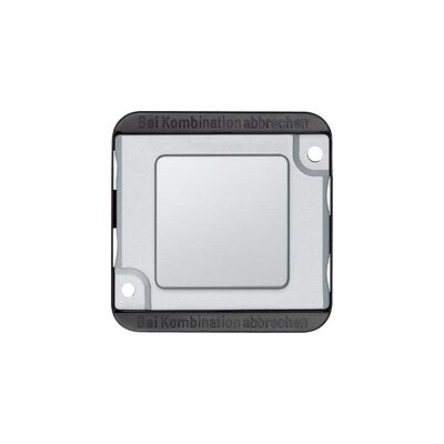 Merten 392360 Zentralplatte - IP20 - Silber Merten 392360 Zentralplatte - IP20 - Silber