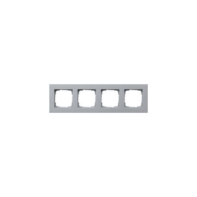 GIRA 0214255 - Abdeckrahmen 4fach alu - Gira E2 GIRA 0214255 - Abdeckrahmen 4fach alu - Gira E2