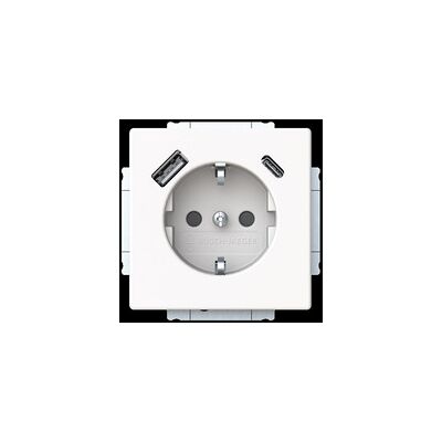 Busch-Jaeger EUCB2USBAC-884 USB & Schuko Steckdose - Elektrische Steckdose Busch-Jaeger EUCB2USBAC-884 USB & Schuko Steckdose - Elektrische Steckdose