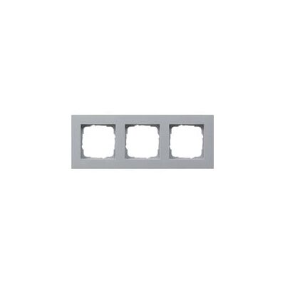 Gira 3-fach Aluminium Wandrahmen - Abdeckrahmen Gira 3-fach Aluminium Wandrahmen - Abdeckrahmen