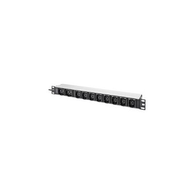 Digitus Steckdosenleiste 19" PDU mit Aluminiumprofil, 10-fach, 8x C13, 2x C19 Digitus Steckdosenleiste 19" PDU mit Aluminiumprofil, 10-fach, 8x C13, 2x C19