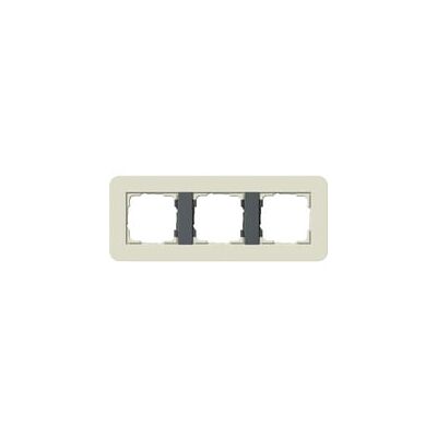 Gira Abdeckrahmen 3fach Sand/Anthrazit - Schalterrahmen Gira Abdeckrahmen 3fach Sand/Anthrazit - Schalterrahmen