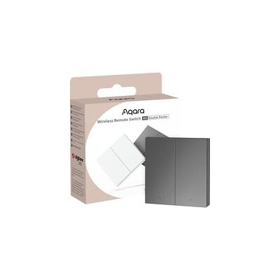 Aqara H1 Drahtloser Doppelwippenschalter - Smart Home Steuerung Aqara H1 Drahtloser Doppelwippenschalter - Smart Home Steuerung