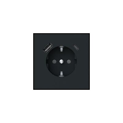 Busch-Jaeger BJ 20EUUSBAC-45M - Steckdose mit USB-C & USB-A - Elektrische Steckdose Busch-Jaeger BJ 20EUUSBAC-45M - Steckdose mit USB-C & USB-A - Elektrische Steckdose