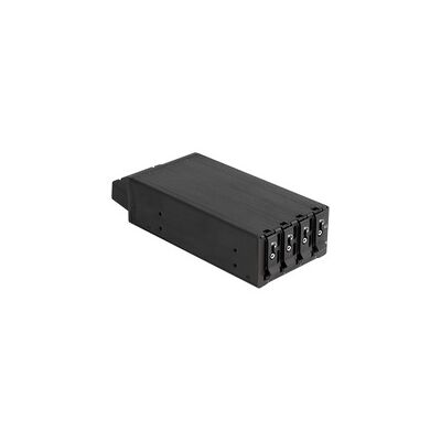 Delock Slim Bay Wechselrahmen für 4 x M.2 NVMe SSD mit Slim SAS SFF-8654 Anschluss Delock Slim Bay Wechselrahmen für 4 x M.2 NVMe SSD mit Slim SAS SFF-8654 Anschluss